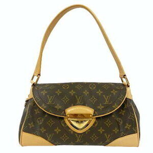 Louis Vuitton Beverly Monogram Canvas Brown Shoulder Bag Tote